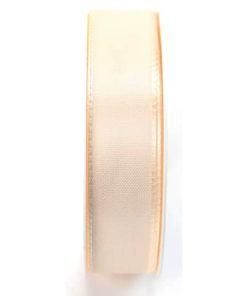 Basic Taftband – 25 mm x 50 m, creme