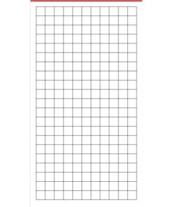 Ersatzeinlage „Pocket“ – A7, Notizpapier, kariert, 50 Blatt