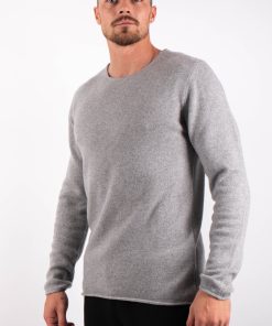 DANIELE FIESOLI Pullover Cashmere 0011 grey melange WS 3010