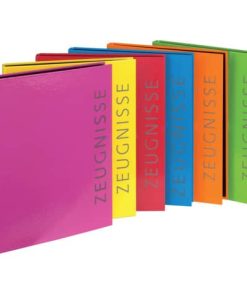 Ringbuch Zeugnisse – sortiert, A4, PVC , 2-Mechanik, Ring-Ø 16 mm