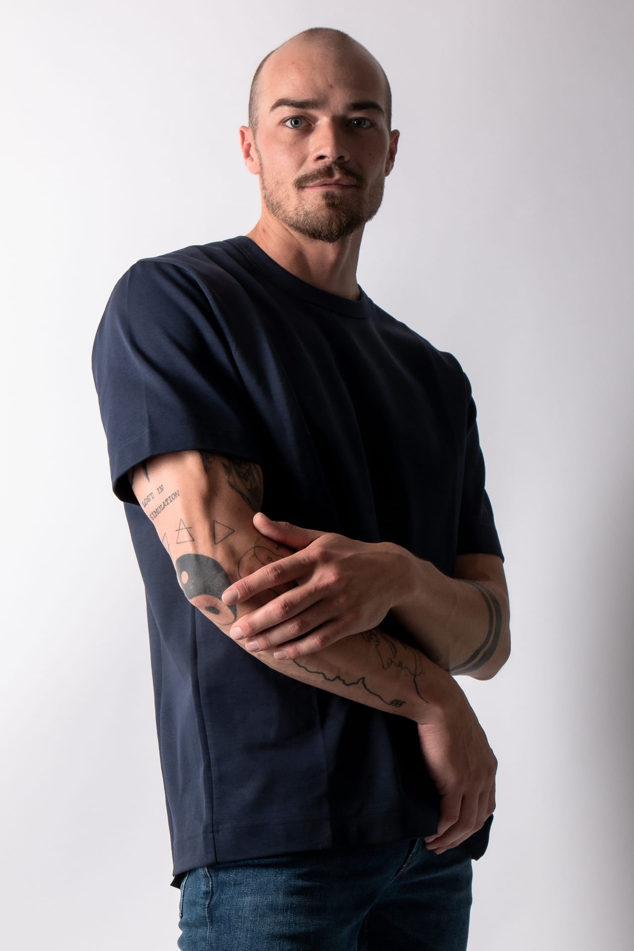 Elvine HADAR T-Shirt indigo noir 330733