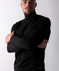 Drykorn MAURITIO Rollkragen Shirt black 1000-420079