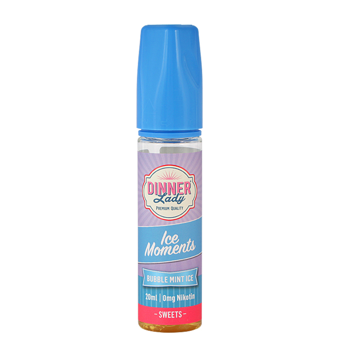 Dinner Lady | ICE MOMENTS | Bubble Mint Ice | 20ml Aroma | Fill Up