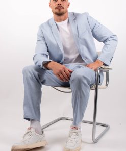 Drykorn CHASY Leinen Hose hellblau 3902-126014