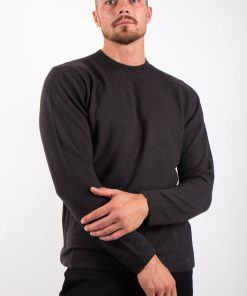 DANIELE FIESOLI Boucle PULLOVER anthrazit 0041 DF 1200