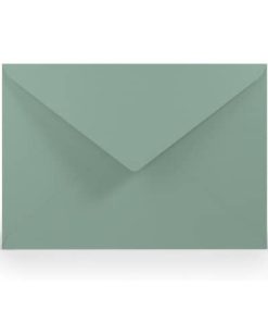 Briefhülle Paperado – C5, 100 g/qm, eucalyptus gerippt, Seidenfutter