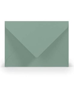 Briefhülle Paperado – C7, 100 g/qm, eucalyptus gerippt, Seidenfutter