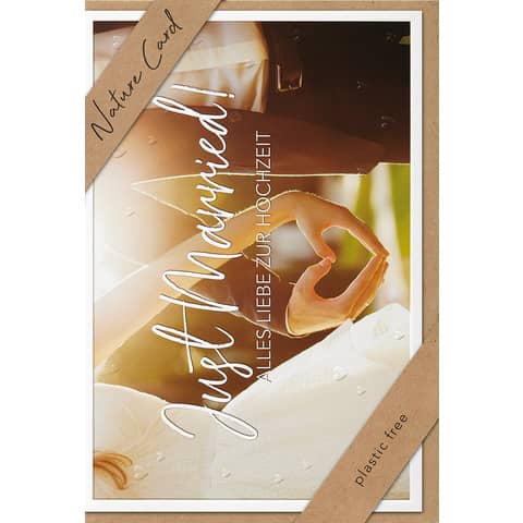 Vermählungskarte – Nature Card, inkl. Umschlag