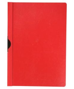 Klemmmappe – rot, Fassungsvermögen bis 30 Blatt