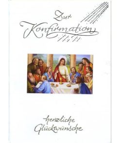 Konfirmationskarte heilig – inkl. Umschlag