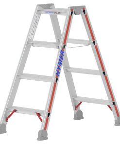 Hymer Stufenstehleiter beidseitig 4024 2×4 Stufen