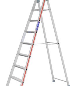 Hymer Stufenstehleiter 4026 8 Stufen einseitig