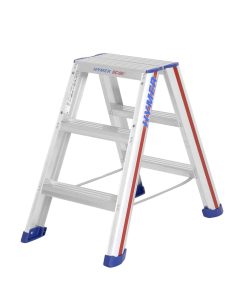 Hymer Stufenstehleiter 6024 2×3 Stufen beidseitg