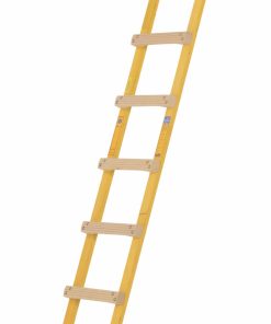 Hymer Dachdecker-Auflegeleiter 7-4035 10 Sprossen aus Holz