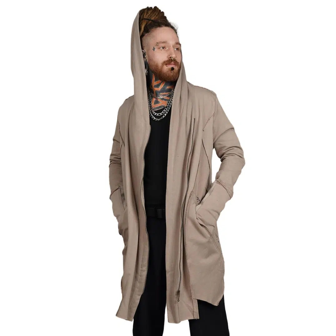 Kapuzenjacke/mantel „Cutsy“ Moka – Bild 4