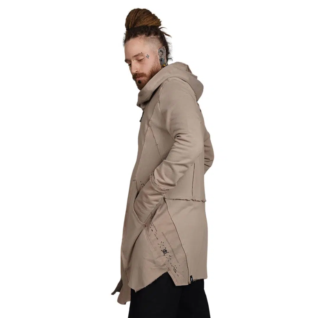 Kapuzenjacke/mantel „Cutsy“ Moka – Bild 2