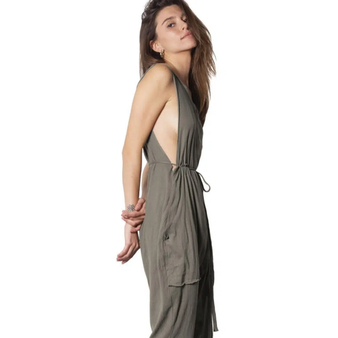 Jumpsuit „Eris“ – Beige – Bild 2