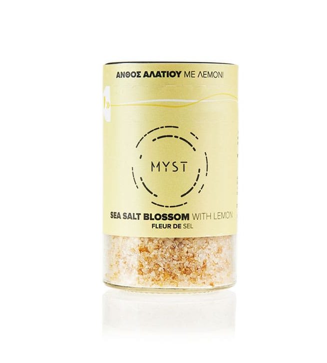 <strong>Fleur de Sel – Zitrone</strong> Meersalz mit Zitrone