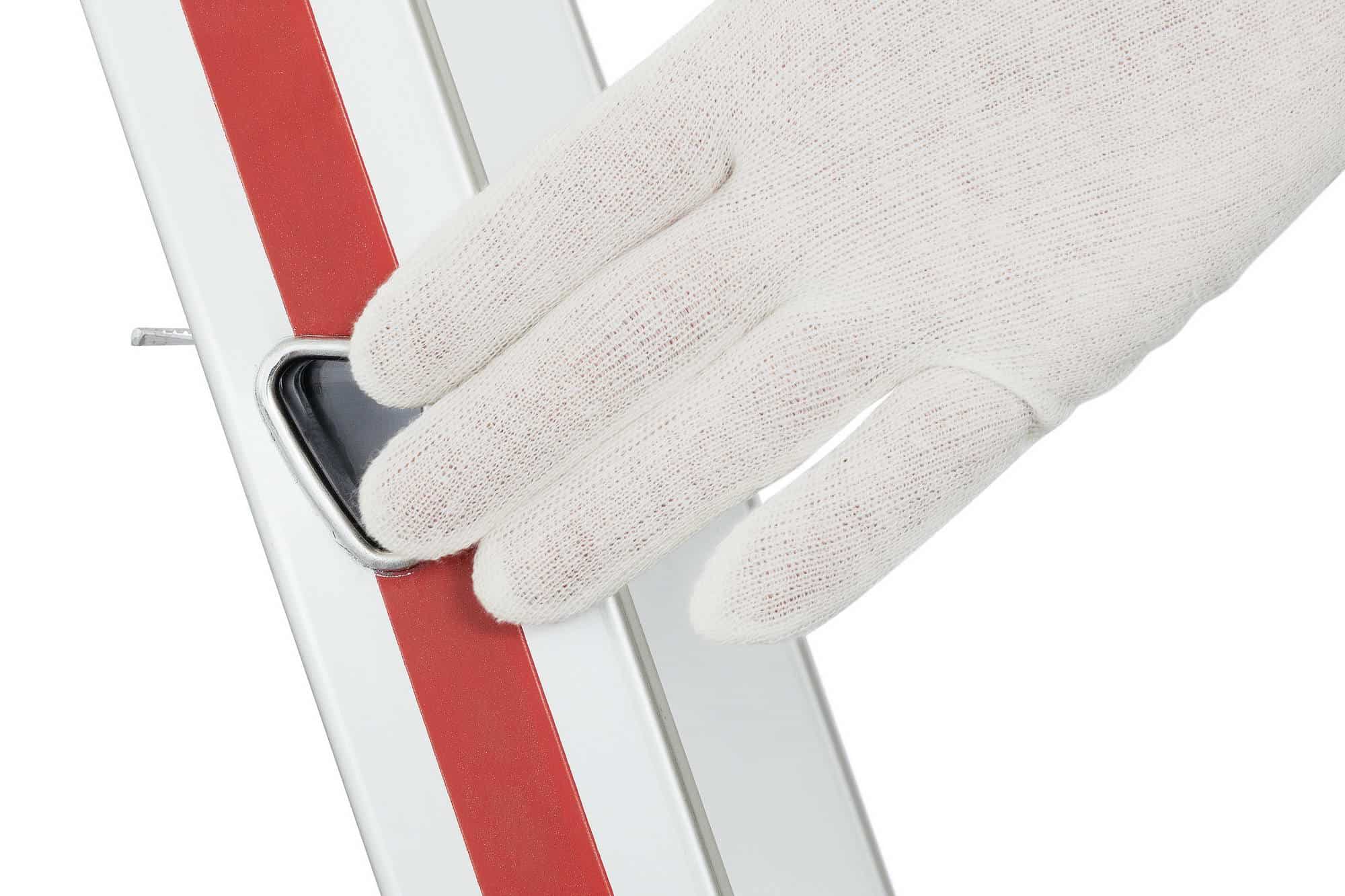 Hymer Stufenstehleiter beidseitig 4024 2×8 Stufen – Bild 2