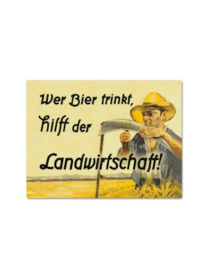 Magnet Bier Landwirtschaft