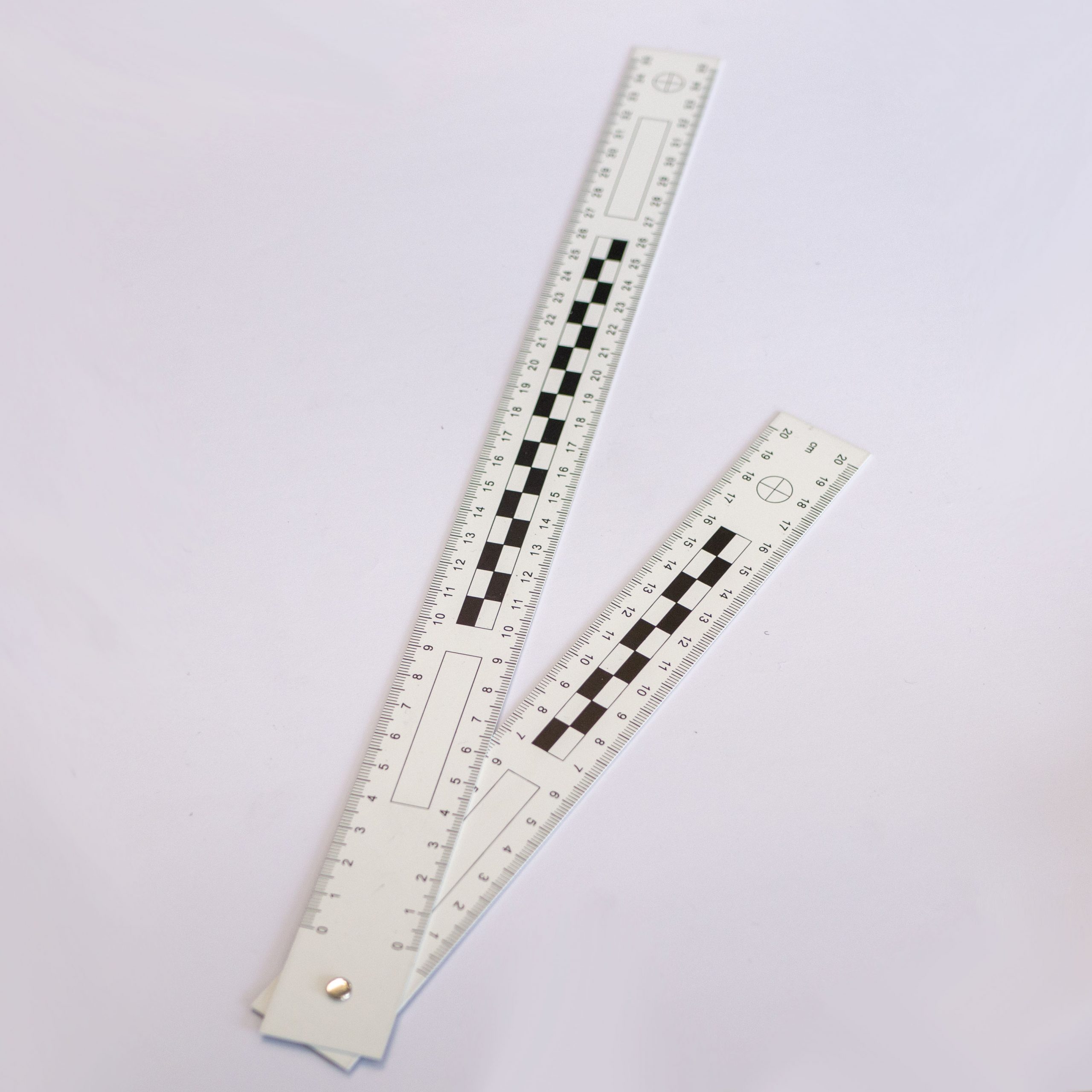 Winkel-Lineale, faltbar, z.T. doppelseitig, verschiedene Schenkellängen – Bild 6