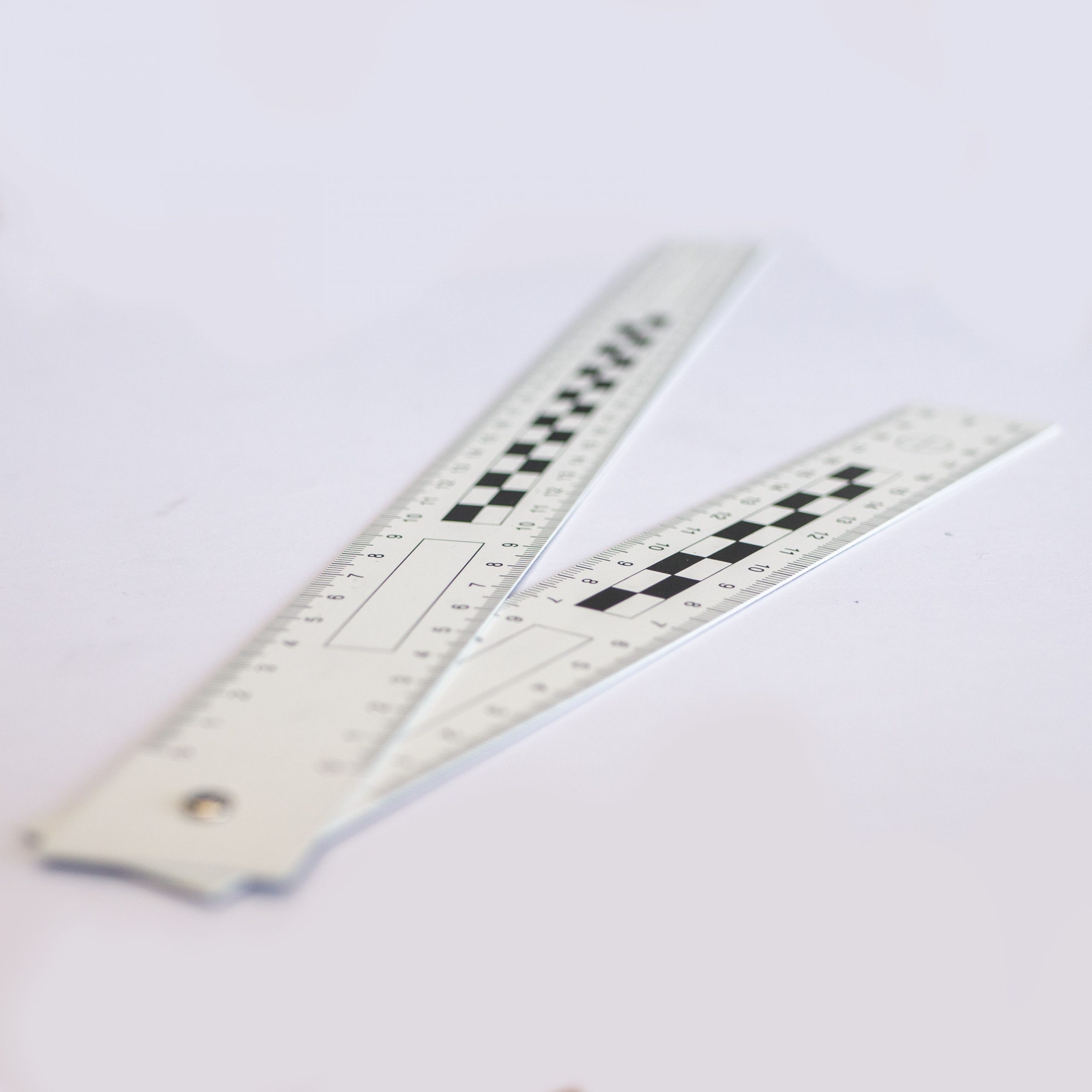 Winkel-Lineale, faltbar, z.T. doppelseitig, verschiedene Schenkellängen – Bild 7