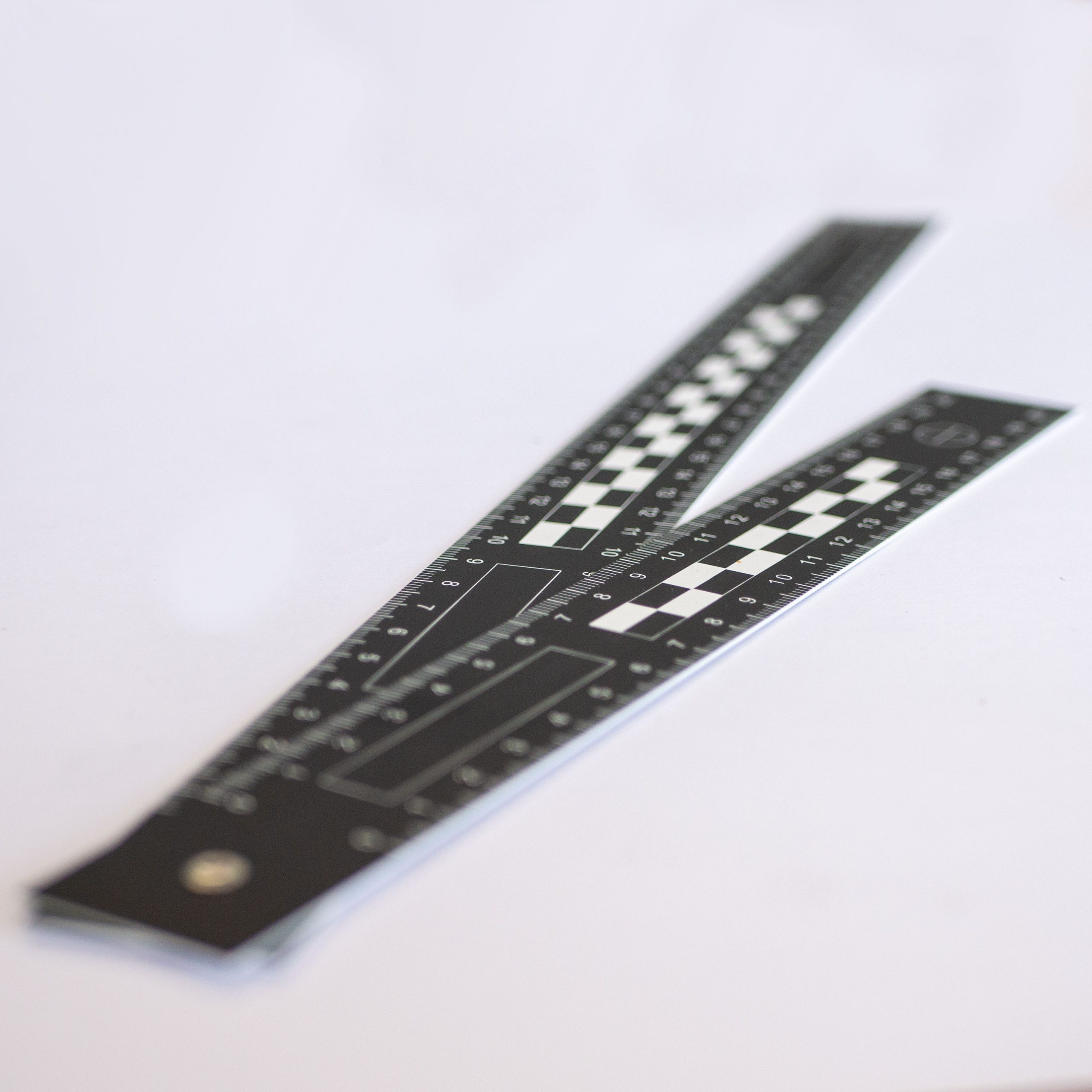 Winkel-Lineale, faltbar, z.T. doppelseitig, verschiedene Schenkellängen – Bild 9