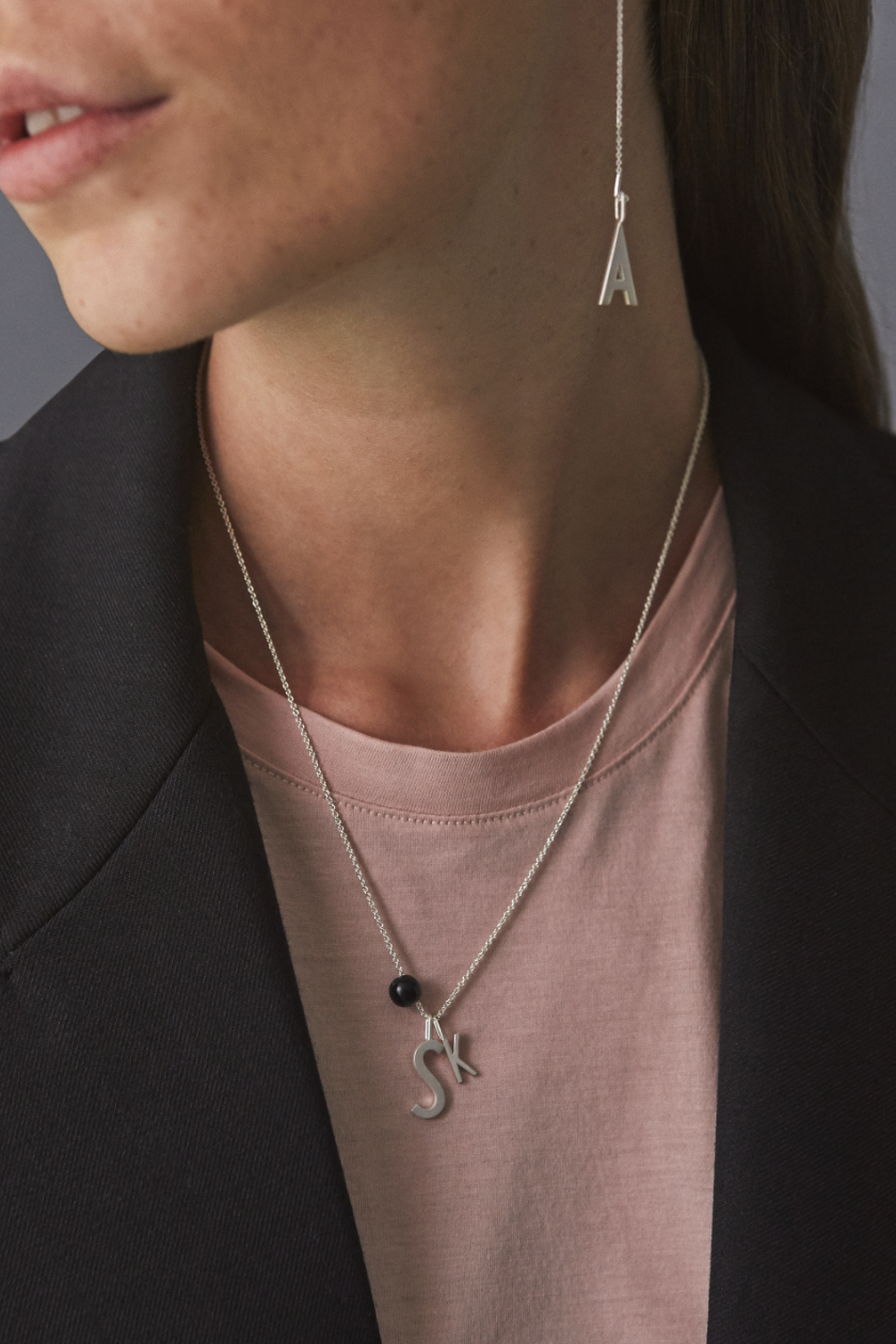 DESIGN LETTERS Anhänger Buchstabe groß gold Z – Bild 7