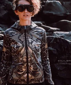 Kapuzenjacke Equilibrium „Illusion Structure“