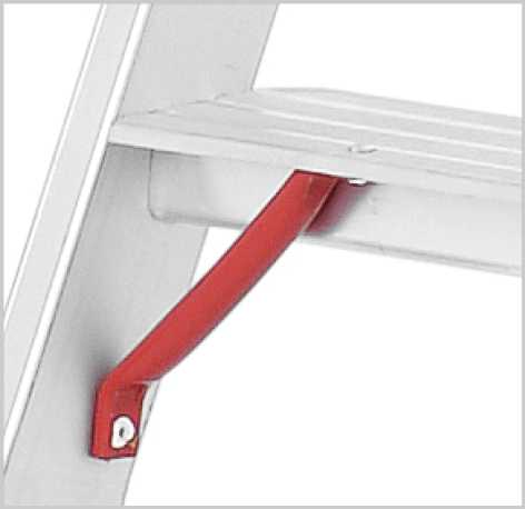 Hymer Stufenstehleiter beidseitig 4024 2×8 Stufen – Bild 8