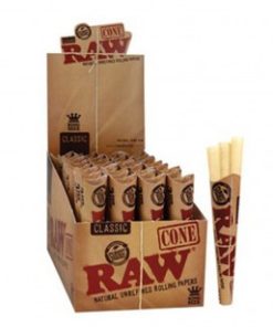 Raw King Size Cones 3er Pack (109mm) natural & unbleached – 3 Stk.