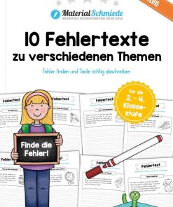 10 Fehlertexte: Verschiedene Themen [Digital]