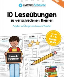 10 Leseübungen (Lesen & Verstehen) [Digital]