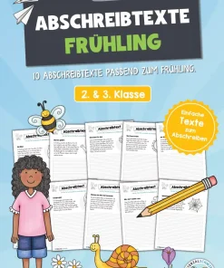 10 Abschreibtexte: Thema Frühling [Digital]