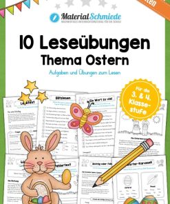 10 Leseübungen zu Ostern (Lesen & Verstehen) [Digital]