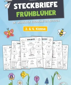 Mega-Bundle: Steckbriefe Frühblüher (6 Steckbriefe) [Digital]